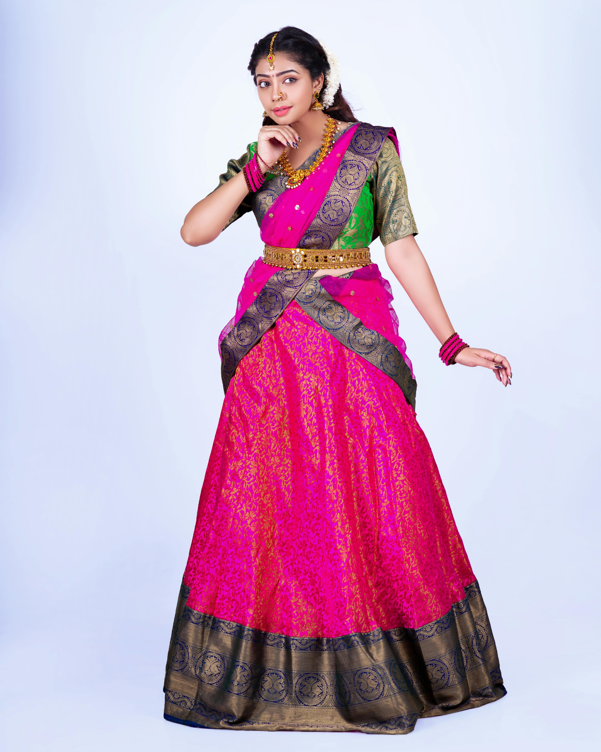 Traditional Fabric Silk Saree – Timeless Ethnic Grace